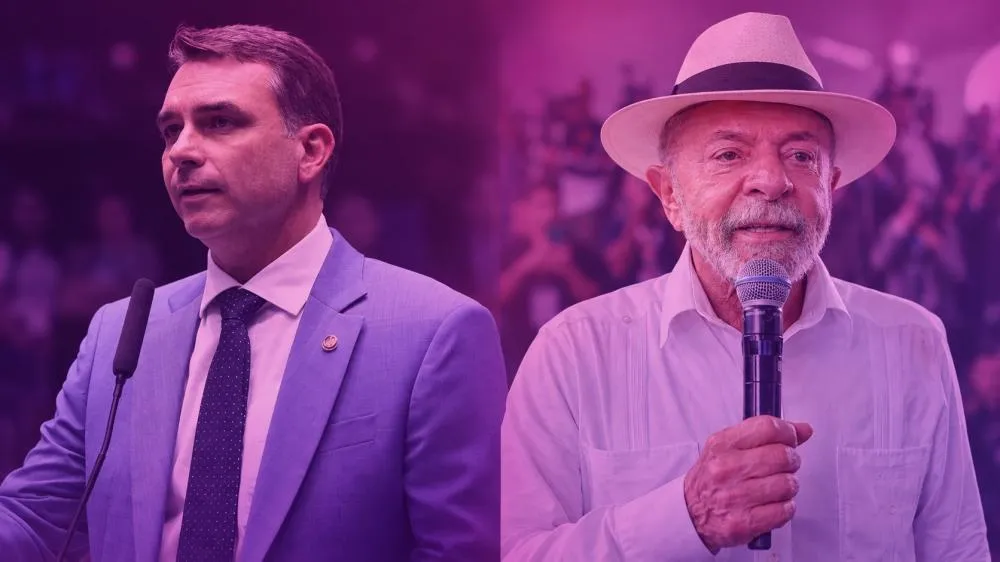PoderData/Aya no 2º turno: Flávio Bolsonaro abre vantagem com 53% dos votos válidos contra 47% de Lula